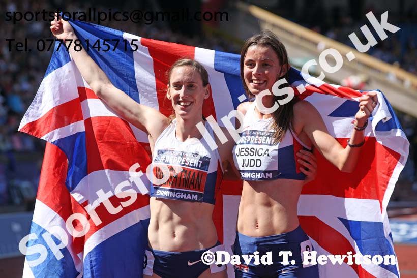 Womens 1500 metres, British World Championship Team Trials, Alexander Stadium, Birmingham